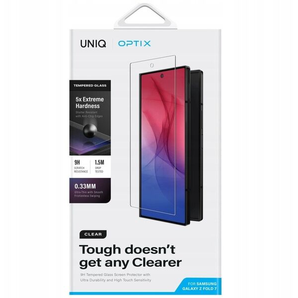 Szkło hartowane UNIQ Optix Clear do Samsung Galaxy Z Fold7