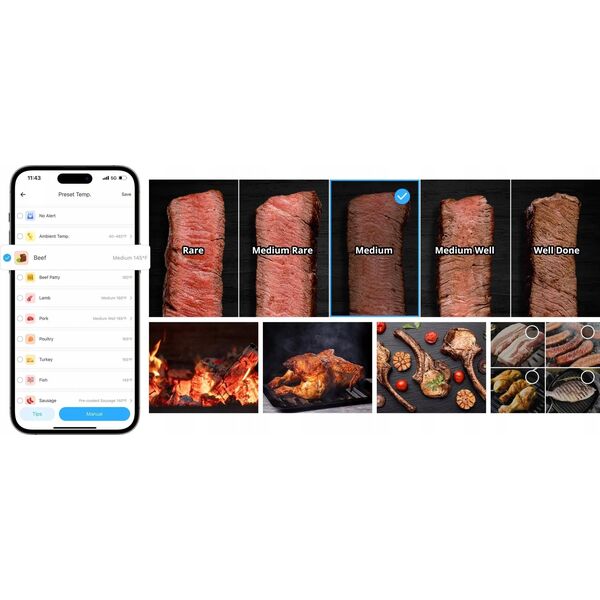 Termometr do mięsa BBQ SONOFF BMT01
