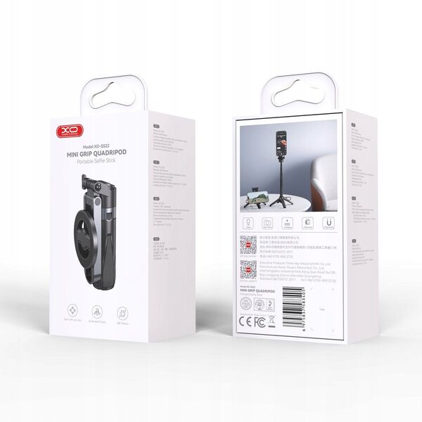 XO selfie stick-tripod SS22 BT, black