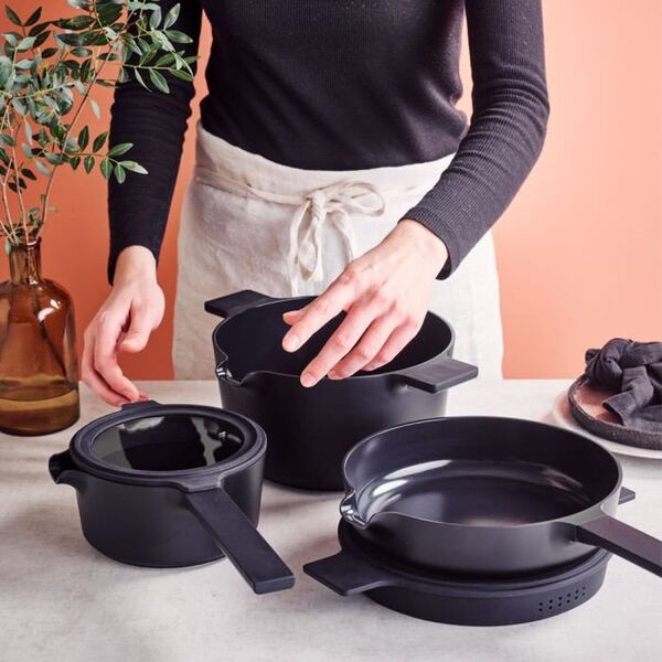 Katliņu+pannu komplekts All-in-One - Black  Brabantia