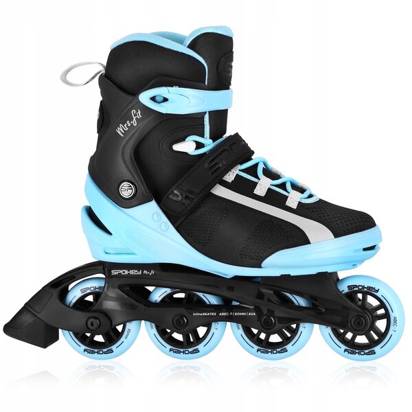 Rolki Spokey MrsFIT rekreacyjne turkusowe r. 36