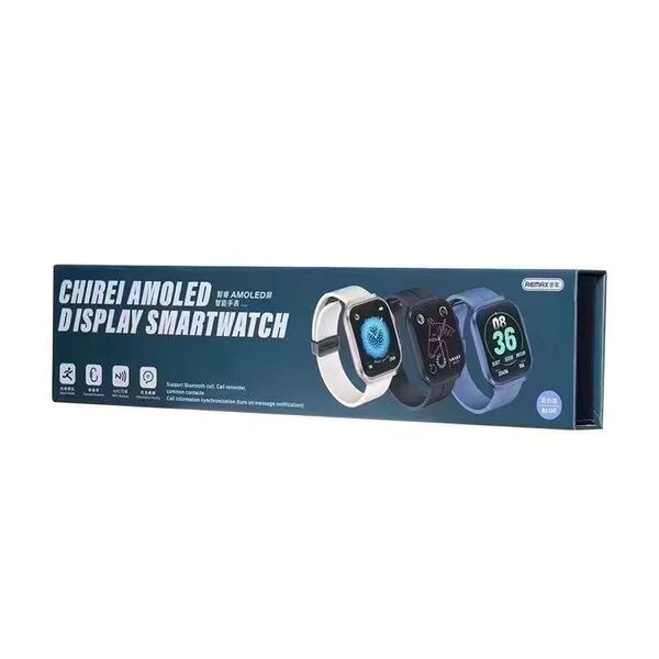 Smart watch Remax WATCH13, Black - 73109 έως 12 άτοκες Δόσεις