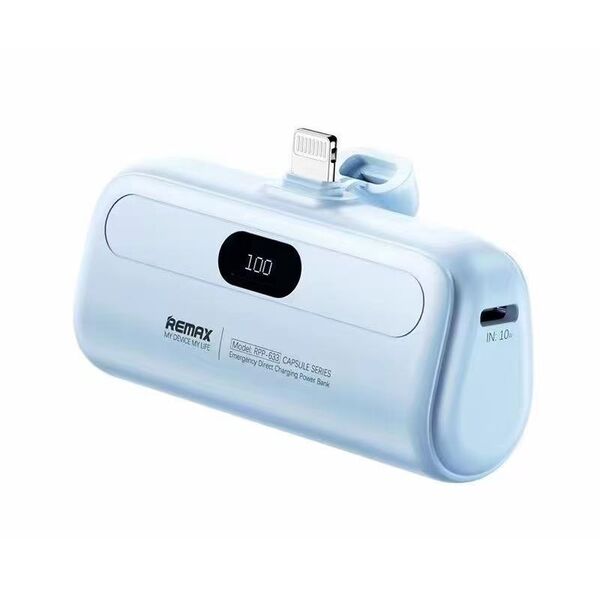 Power bank Remax RPP-633, 5000mAh, 10W, iPhone, Different colors - 87096 έως 12 άτοκες Δόσεις
