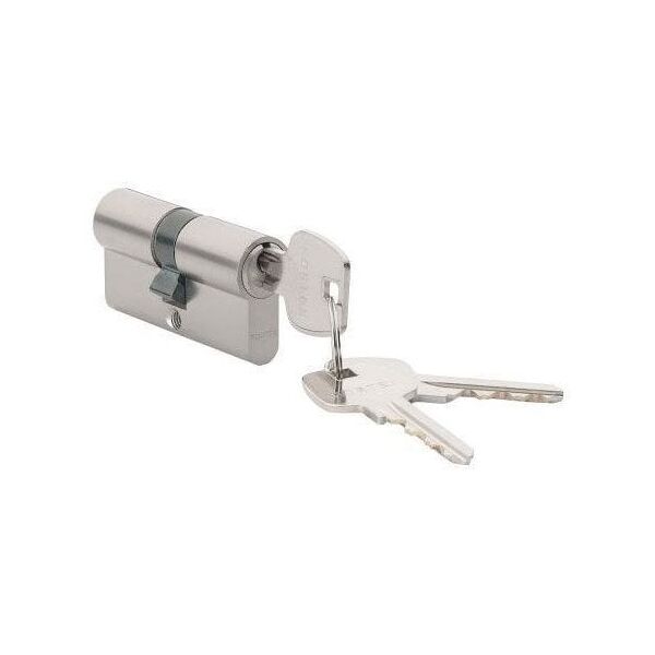 Κύλινδρος κλειδώματος με μπουλόνι FORTEX 8ME, 35 x 35 mm, 3 κλειδιά, ματ χρωμέ φινίρισμα.