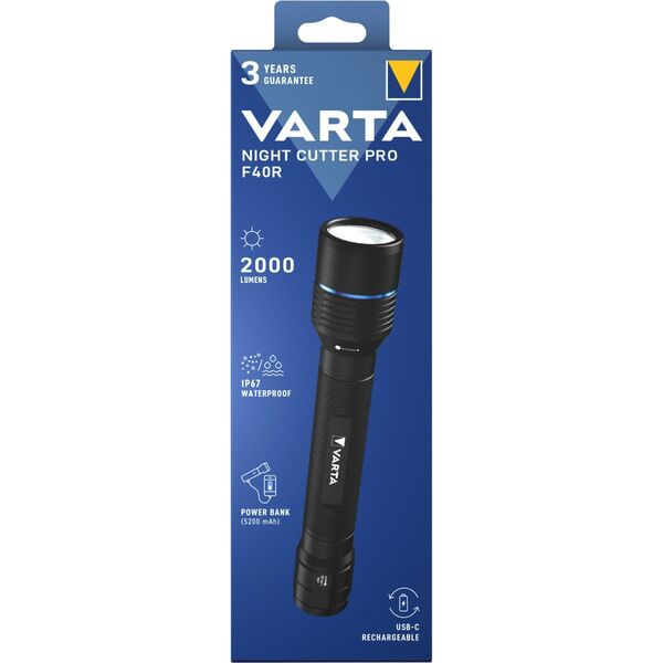 Varta Night Cutter Pro F20R flashlight