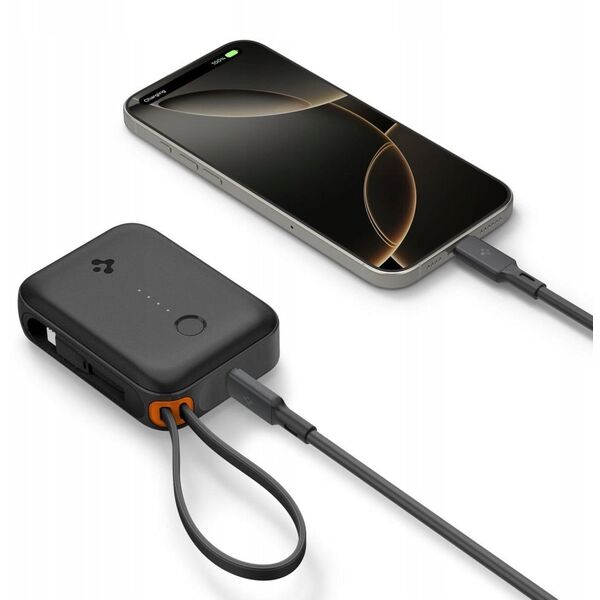 Powerbank Spigen Essentail EA3010BT Power Bank 10000mAh 30W Black