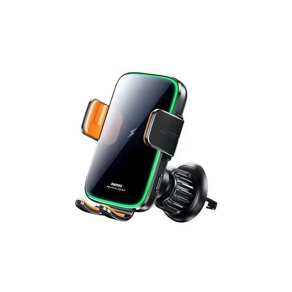 Universal phone holder Remax RM-C69, Wireless charging, Black - 40532 έως 12 άτοκες Δόσεις
