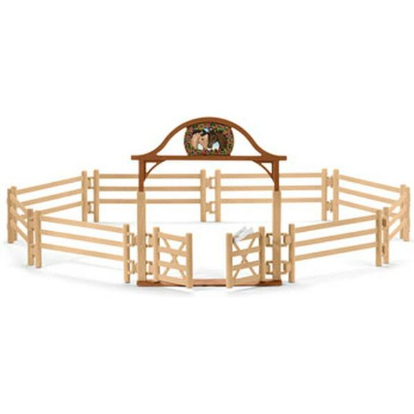 Figurka Schleich Horse Club Pferdekoppel M. E. (42434)