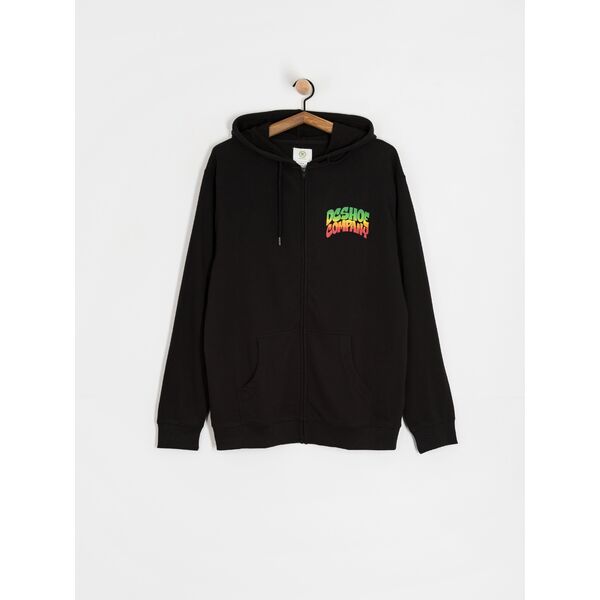 DC Hot Box Zip Hoodie ADYSF03146-KVJ0 Czarne L