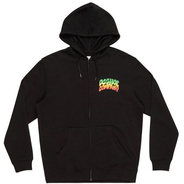 DC Hot Box Zip Hoodie ADYSF03146-KVJ0 Czarne L