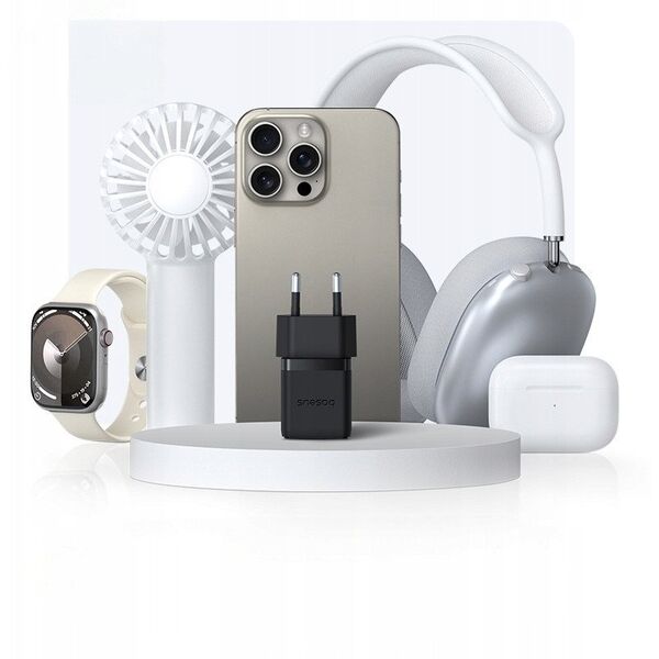 Ładowarka sieciowa Baseus Palm 20W USB-A, USB-C czarna