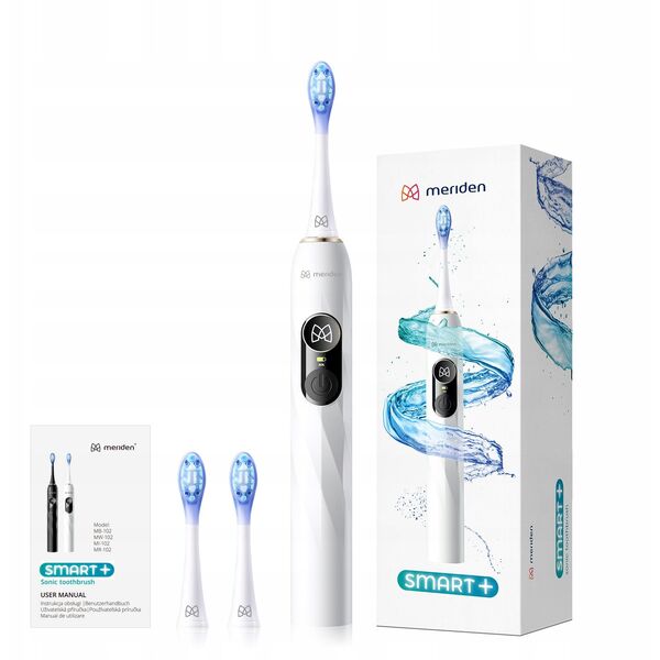 MERIDEN szczoteczka Sonic+ Smart+ WHITE
