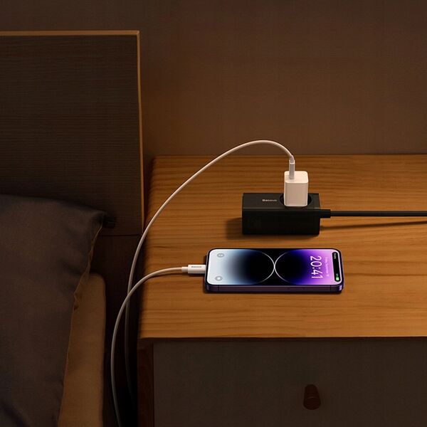 Ładowarka sieciowa Baseus GaN5 USB-C 30W biała