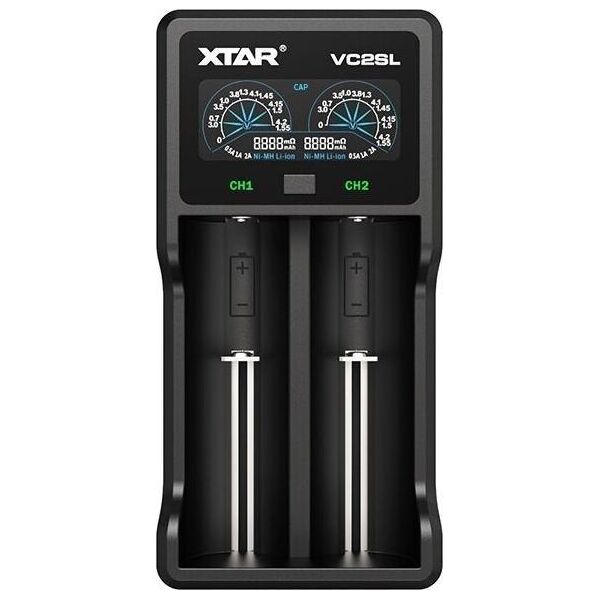 Ładowarka Xtar XTAR ŁADOWARKA DO AKUMULATORÓW CYLINDRYCZNYCH LI-ION / NI-MH / NI-CD 18650 VC2SL