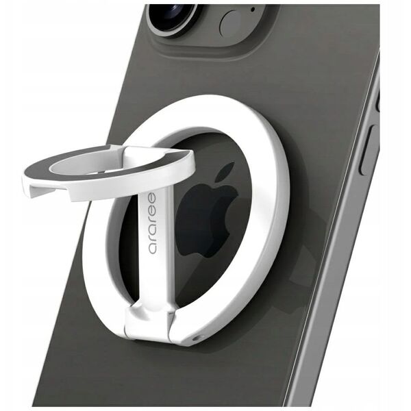 Βάση δαχτυλιδιού Araree A-Ring MagSafe GripTok λευκό