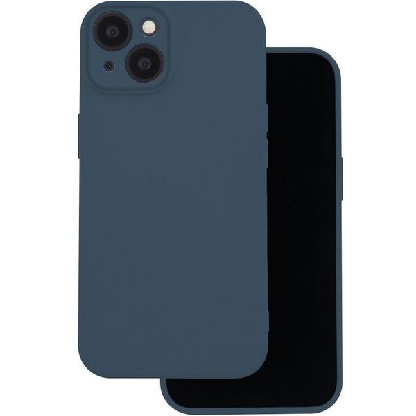 Nakładka Silicon do Samsung Galaxy A17 5G ciemnoniebieska