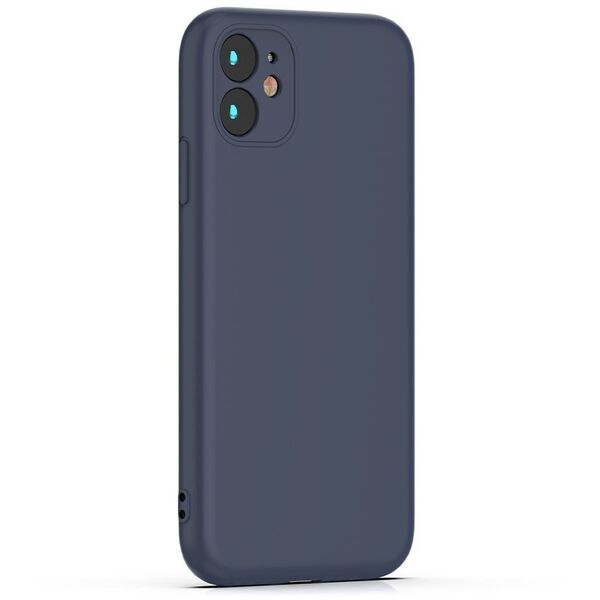 Nakładka Silicon do Samsung Galaxy A17 5G ciemnoniebieska