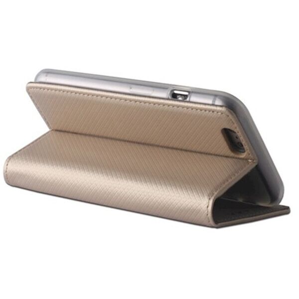 Etui Smart Magnet do Motorola Moto G15 złote