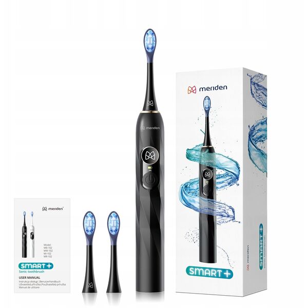 MERIDEN szczoteczka Sonic+ Smart+ BLACK