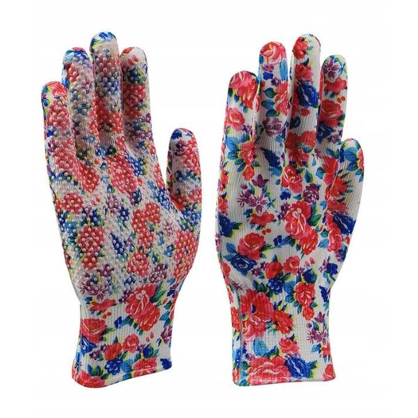 RĘKAWICE OGRODOWE FLOWER R.7/S
