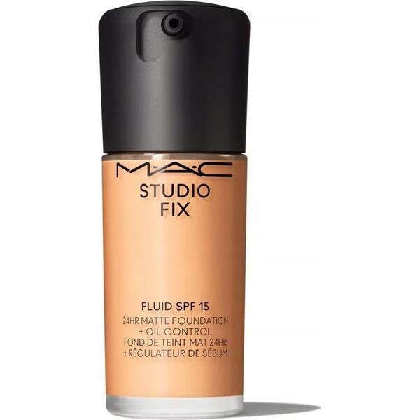 MAC MAC Studio Fix Fluid SPF15 24HR Matte Foundation + Oil Control 30ml. NC25