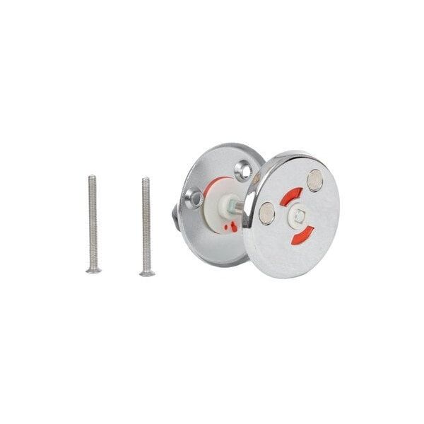 ESCUTCHEON 0350 STEEL BATHROOM CP