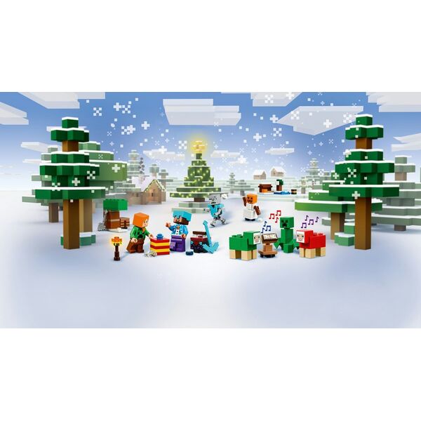 Klocki Minecraft 21280 Kalendarz adwentowy: Minecraft