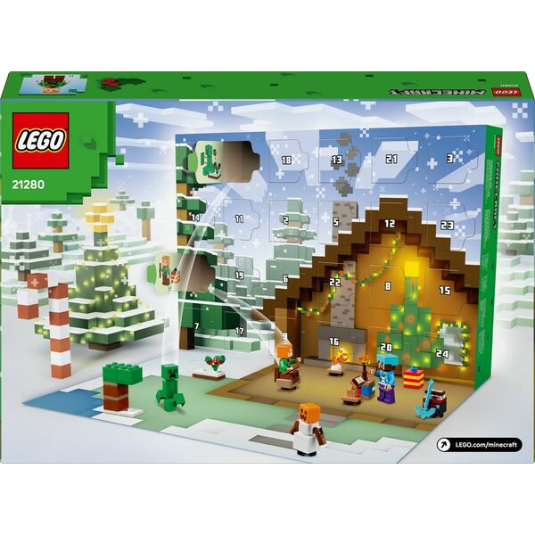 Klocki Minecraft 21280 Kalendarz adwentowy: Minecraft