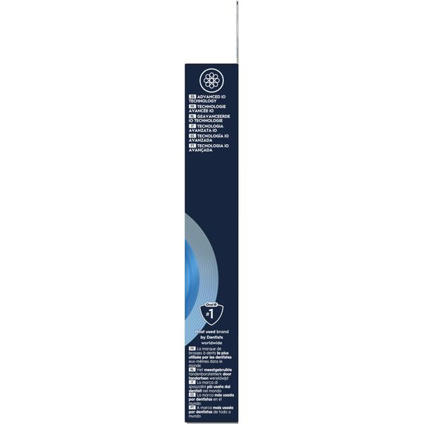 Oral-B iO Ultimate Clean Black replacement brushes 3pcs, black
