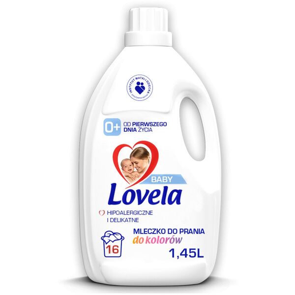 Lovela Lovela Baby, Płyn do prania kolorowych tkanin, 1,45 l