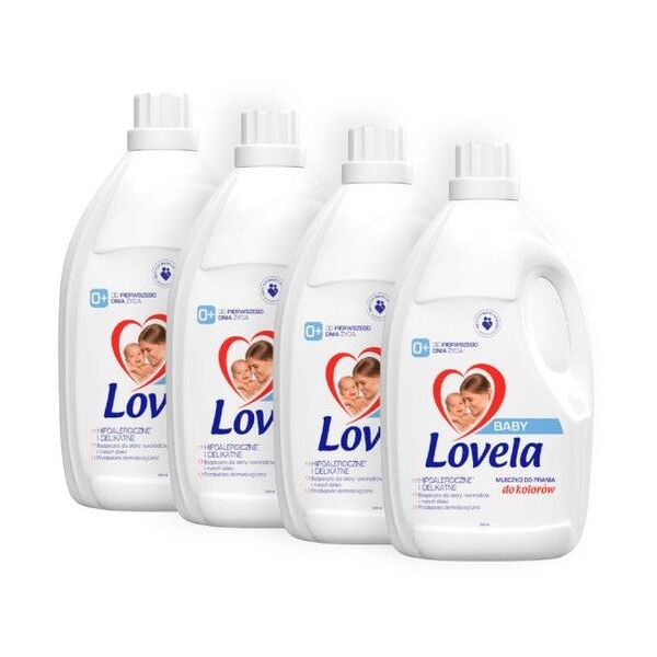 Lovela Lovela Baby, Płyn do prania kolorowych tkanin, 1,45 l