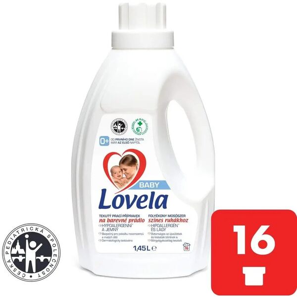 Lovela Lovela Baby, Płyn do prania kolorowych tkanin, 1,45 l
