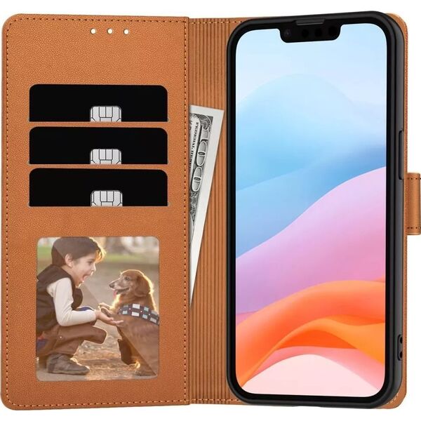 TECH-PROTECT WALLET IPHONE SE 4 2025 SADDLE BROWN