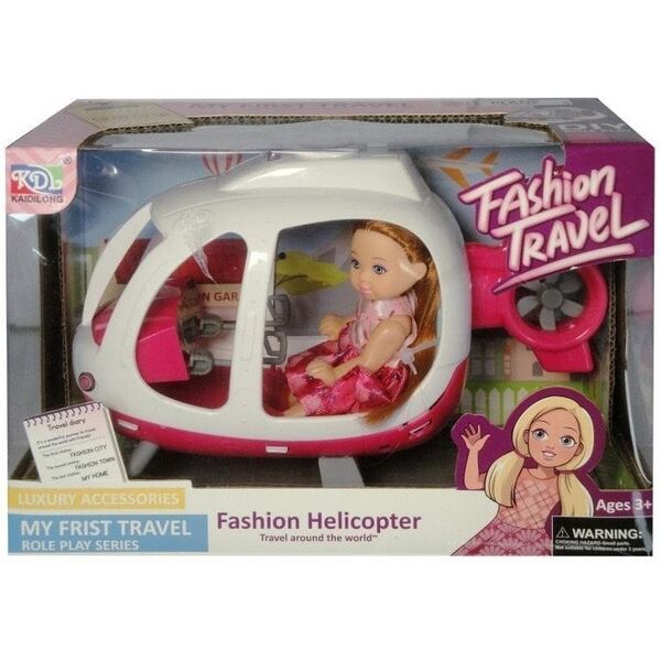 Lalka w helikopterze