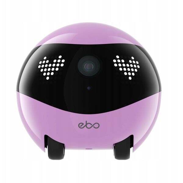 EnaBot - EBO AIR 2 - domowy, mobilny robot monitorujący (różowy)