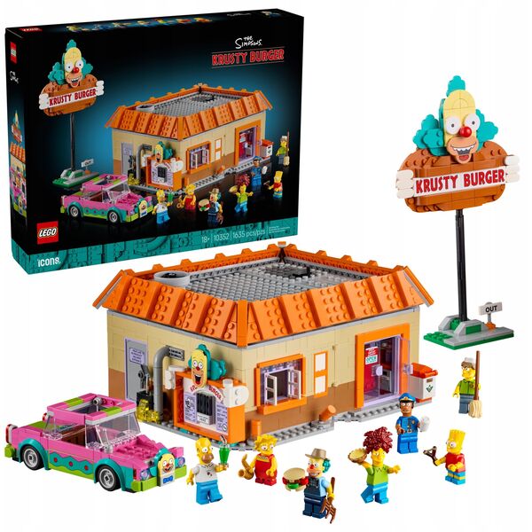 Icons The Simpsons™: Krusty Burger (10352)