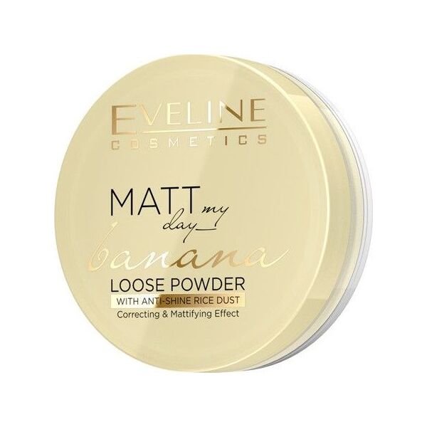 Eveline Puder sypki Matt My Day Banana Loose Powder Correcting&Mattifying 6g