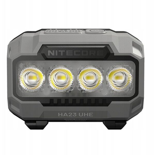 Nitecore Latarka czołowa HA23 UHE MCT Black