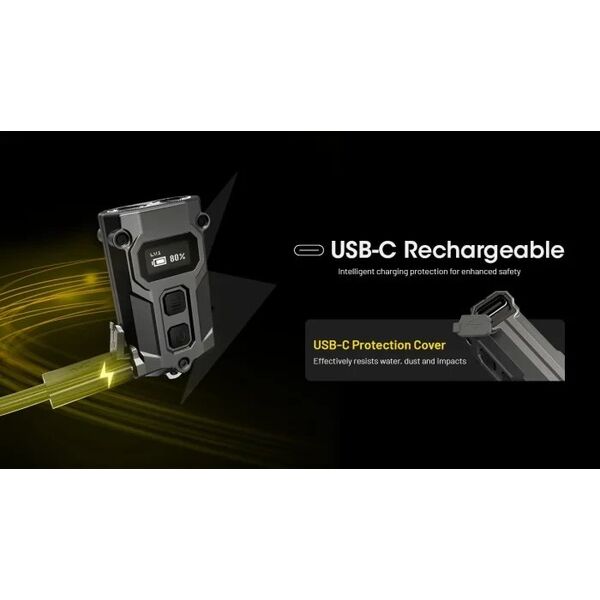 Nitecore Latarka TINI3 600lm Black