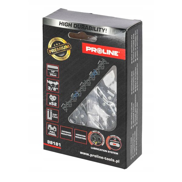 ŁAŃCUCH DO PILAREK 14", 3/8", 1.3MM, 52E, PROLINE