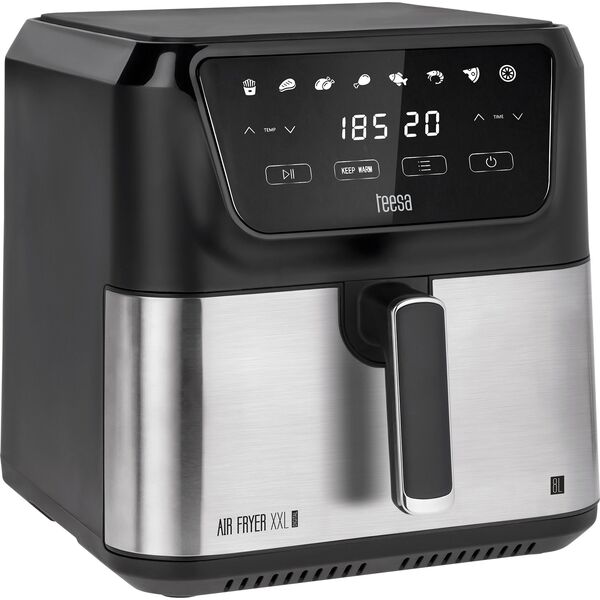 Frytkownica beztłuszczowa TEESA DIGITAL AIR FRYER XXL , 8L , 1700W, duża miska , programy , podtrzymywanie ciepła