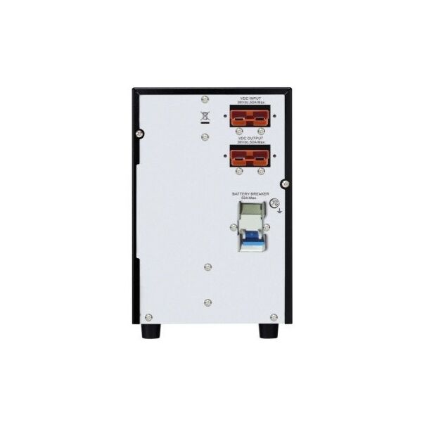 APC Easy UPS On-Line - USV - Turm, erweiterte Laufzeit - Wechselstrom 220/230/240 V - 900 Watt - 1000 VA - 1-phasig - Bleisaure - USB, serial - Ausgangsanschlusse: 4 - Europa - Schwarz, RAL 7010