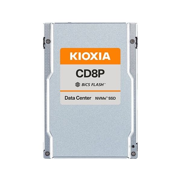KIOXIA CD8P-V Series KCD8XPUG3T20 - SSD - Datenzentrum, variable Nutzung - 3200 GB - intern - 2.5" (6.4 cm) - PCI Express 5.0 x4 (NVMe)