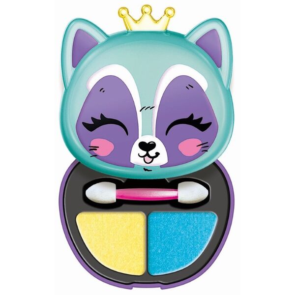 Akių šešėliai vaikams Clementoni Crazy Chic Raccoon