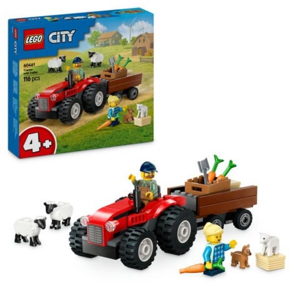 Lego City Tractor With Trailer (60461) (LGO60461) έως 12 άτοκες Δόσεις