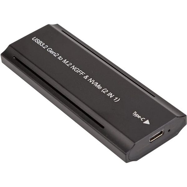 Θήκη Extra Digital Ultra M.2 PCIe NGFF/NVMe SSD USB3.2, 20Gbps, RGB
