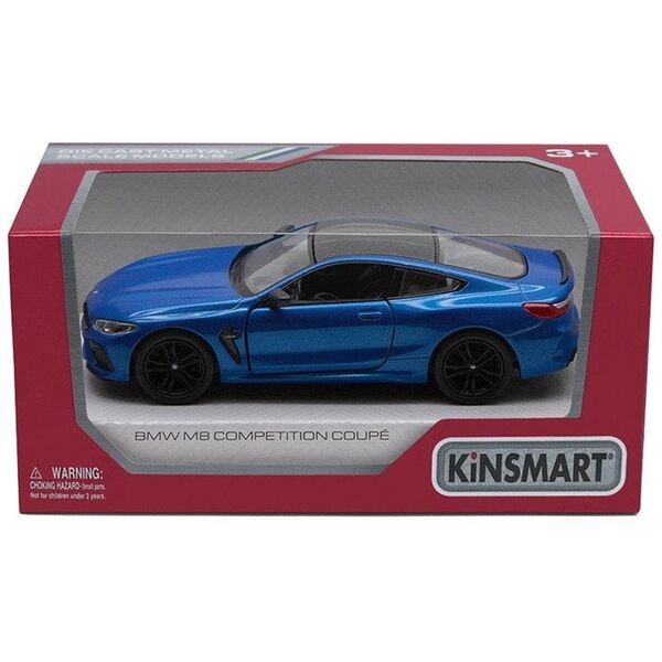 KINSMART Die-Cast model BMW M8 Competition Coupe, scale 1:38