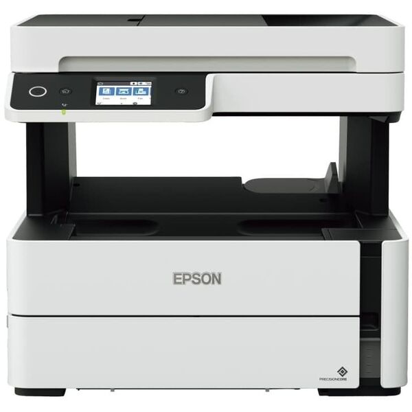 Epson EcoTank ET-M3180 - Multifunktionsdrucker - s/w - Tintenstrahl - ITS - A4/Legal (Medien) - bis zu 15.4 Seiten/Min. (Drucken) - 250 Blatt - 33.6 Kbps - USB 2.0, LAN, Wi-Fi(n)