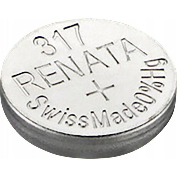 Renata Bateria srebrowa mini Renata 317 / SR516SW / SR62  1 sztuka