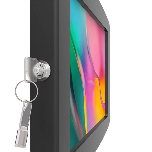 Compulocks Galaxy Tab A7 Lite 8.7" Space Enclosure Φορητή Βάση Δαπέδου Μαύρη, 22.1 cm (8.7"), Samsung, Galaxy Tab A7 Lite 8.7" (2021) SM-T225, SM-T220, Μαύρο, Μαύρο, Κλειδί